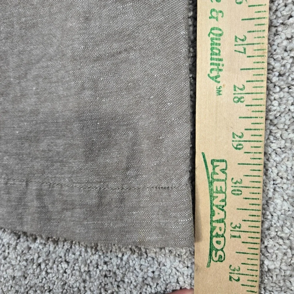 Banana Republic Pants Mens 32x32 Gray Linen Blend straight